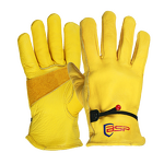 Driving Safety Gloves Supplier - Custom Guantes Cabritilla Gardening Leather