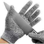 Anti-Cut HPPE Gloves Manufacturer - Level 5 for Kitchen Seafood Handling