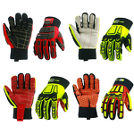 High Impact Oilfield Gloves Factory - BSP Oil and Gas Safety Waterproof
