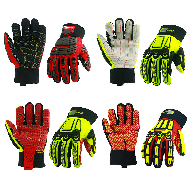 High Impact Oilfield Gloves Factory - BSP Oil and Gas Safety Waterproof