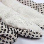 Construction Work Gloves Supplier - Drill Dot PVC Dotted Cotton Knitted