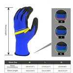 Anti-slip Work Gloves Manufacturer - Wrinkle Latex Coated Construction Moving