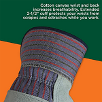 Construction Welding Gloves Supplier - Factory 10.5 Inch Kids Leather Palm