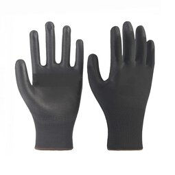 PU Palm Coated Gloves Manufacturer - Anti-static Seamless Touch Screen Construction