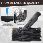 PU Palm Coated Gloves Manufacturer - Anti-static Seamless Touch Screen Construction