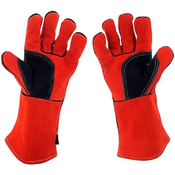 Weld Industrial Gloves Manufacturer - OEM Heat Resistant Safety Work Leather