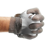 Chain Mail Butcher Gloves Supplier - BSP Level 9 Metal Ring Food Grade Protective