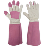 Long Sleeve Garden Gloves Manufacturer - Durable Women Top Grain Genuine Leather