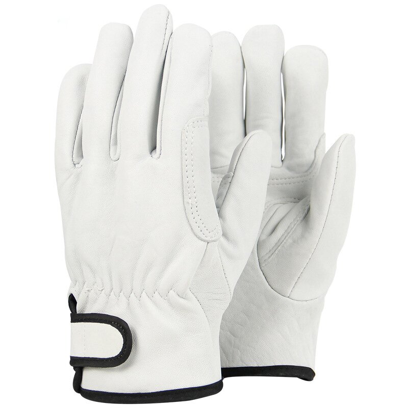 Driving Safety Gloves Supplier - Custom Guantes Cabritilla Gardening Leather
