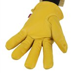 Driver Impact Gloves Factory - Hot Sale Durable Machine Washable Leather