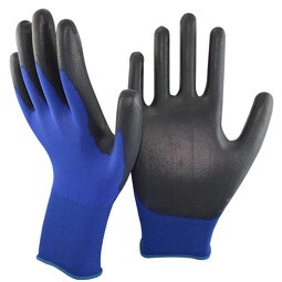 Nitrile Dip Gloves Manufacturer - Blue Nitrile Coated Gloves in Qingdao