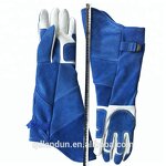Pet Animals Handing Gloves Supplier - Thickened Cowhide Anti Bite Scratch Resistant
