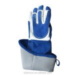 Animal Handling Gloves Factory - Long Sleeves Thickened Cowhide Anti Bite