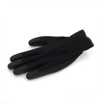 Pu Coated Gloves Factory - Wholesale Mittens Black Pu Glove Esd