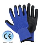 Nitrile Dip Gloves Manufacturer - Blue Nitrile Coated Gloves in Qingdao