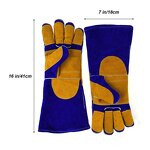 Waterproof Welding Gloves Supplier - Custom Split Tig Cowhide Welder Safety