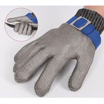 Stainless Steel Glove Manufacturer - ANSI Level 9 Metal Mesh Butcher Cut Resistant