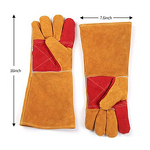 Tig Welding Gloves Factory - High Quality Custom Logo Heat Resistant Leather