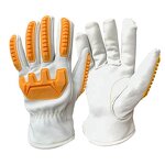 Driver Impact Gloves Factory - Hot Sale Durable Machine Washable Leather