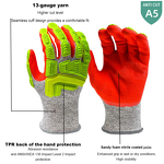 Nitrile Impact Resistant Gloves Manufacturer - High Quality Waterproof Trp Safety