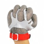 Metal Mesh Butcher Gloves Factory - BSP A9 Anti-Cut for Meat Oyster Fish