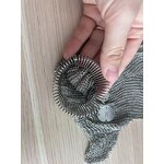 Metal Mesh Butcher Gloves Supplier - BSP A9 Guantes De Malla Acero Chain Mail