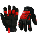 Custom Mechanic Gloves Manufacturer - BSP Touch Screen Synthetic Leather Tpr Impact