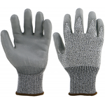 Cut Resistant Gloves Supplier - 4X42D Pu Coated A4 Safety Work Level 5