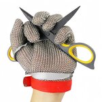 Metal Mesh Butcher Gloves Factory - BSP A9 Anti-Cut for Meat Oyster Fish