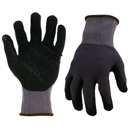 Cut Resistant Gloves Manufacturer - 15 Gauge Nylon Sandy Nitrile Coating Level 3