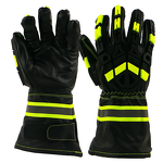 Leather Impact Gloves Supplier - BSP Cut-resistant Cowhide Anti Impact Glove