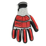 Impact Safety Gloves Supplier - Heavy Duty Nitrile Coated Oilfield Tpr Mechanic