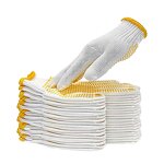 PVC Dotted Work Gloves Supplier - Cotton Yarn Breathable Knitted Wholesale