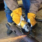 Welding Gloves Manufacturer - Custom Heavy Duty Weld Top Grain Kidskin Leather