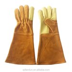 Welding Leather Safety Gloves Factory - Heat Resistant Mitts Tig Welder Long Sleeve