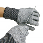 Cut Resistant Gloves Supplier - 4X42D Pu Coated A4 Safety Work Level 5