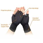 Copper Compression Gloves Factory - 2022 Fingerless Copper Infused Carpal Tunnel
