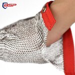 Metal Finger Mesh Gloves Manufacturer - High Quality 316 Kitchen Meat Cutting Level 9