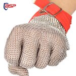 Metal Finger Mesh Gloves Manufacturer - High Quality 316 Kitchen Meat Cutting Level 9