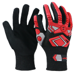Impact Safety Gloves Supplier - Heavy Duty Nitrile Coated Oilfield Tpr Mechanic