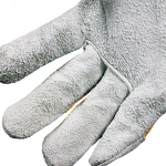 Double Palm Leather Gloves Supplier - Cotton Leather Palm Safety Industrial