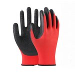 Puncture Resistant Work Gloves Factory - Large Latex Coated Garden Warehouse