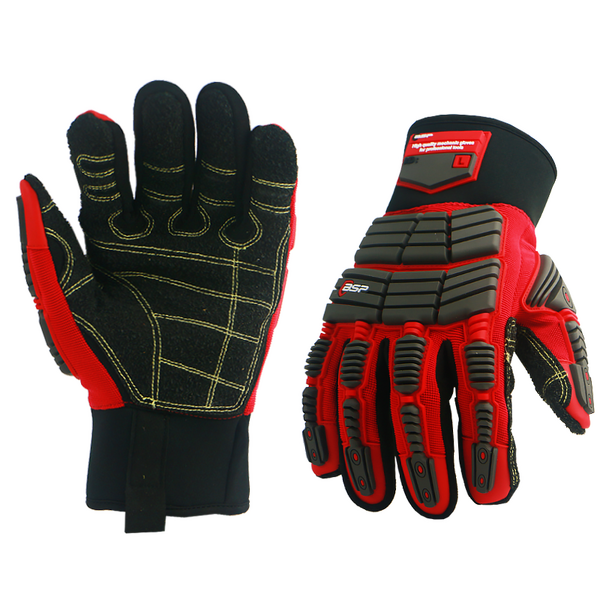 Oilfield Impact Gloves Manufacturer - Ergonomic Anti Resistant Safety Working