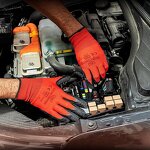 Anti Slip Work Gloves Supplier - Factory Wholesale Crinkle Latex Coated Safety