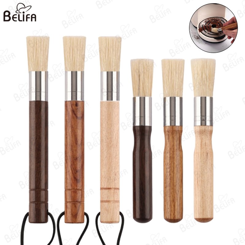 Coffee Cleaning Brush Manufacturer - OEM/ODM New Vegan Synthetic Hair Espresso