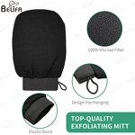 Bath Gloves Manufacturer - OEM/ODM Eco-friendly Spa White Body Mitt Scrub