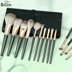 Makeup Brush Set Manufacturer - OEM/ODM Hot Selling Green 14pcs Professional Set