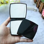 Compact Mirror Manufacturer - OEM Custom Mini Black Foldable Square Pocket