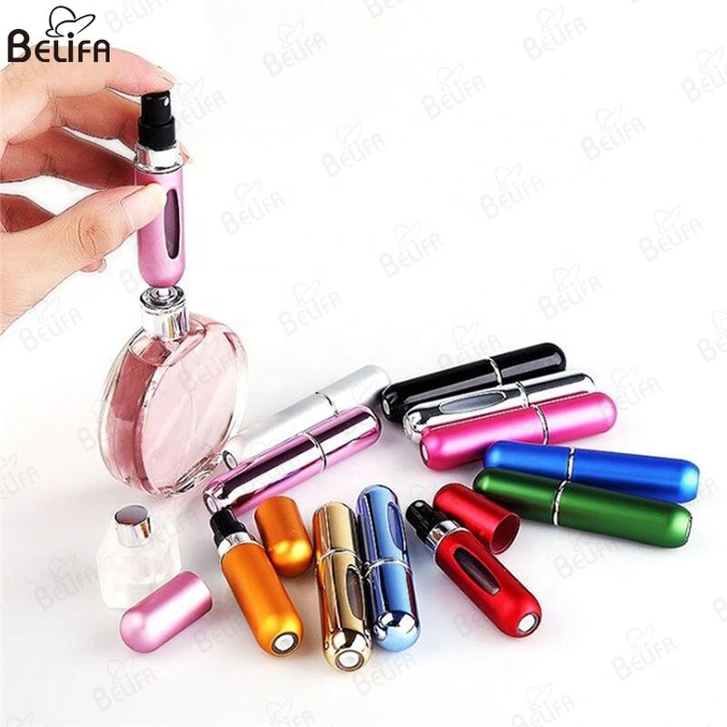Perfume Bottle Manufacturer - Wholesale Luxury 5ml Mini Aluminum Refillable Spray