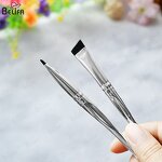 Eyebrow Brush Manufacturer - OEM Custom Professional Angle Brush for Eyebrows